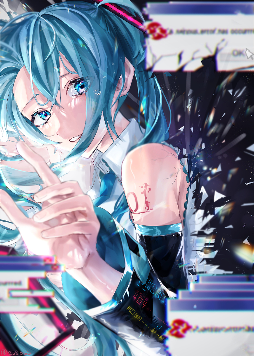 Miku - Anime art, Hatsune Miku, Vocaloid