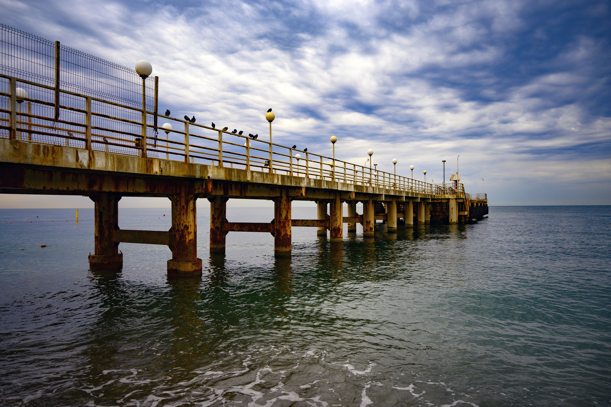 After the storm - My, Sea, Pier, The photo