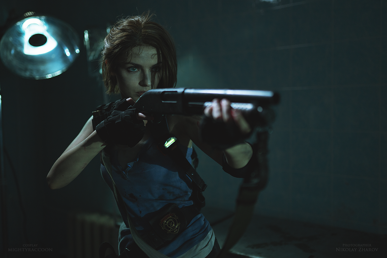 Cosplay Jill Valentine by MightyRaccoon - My, Cosplay, Games, Computer games, Resident evil, Jill valentine, Filming, Girls, The photo, , Creation, Longpost