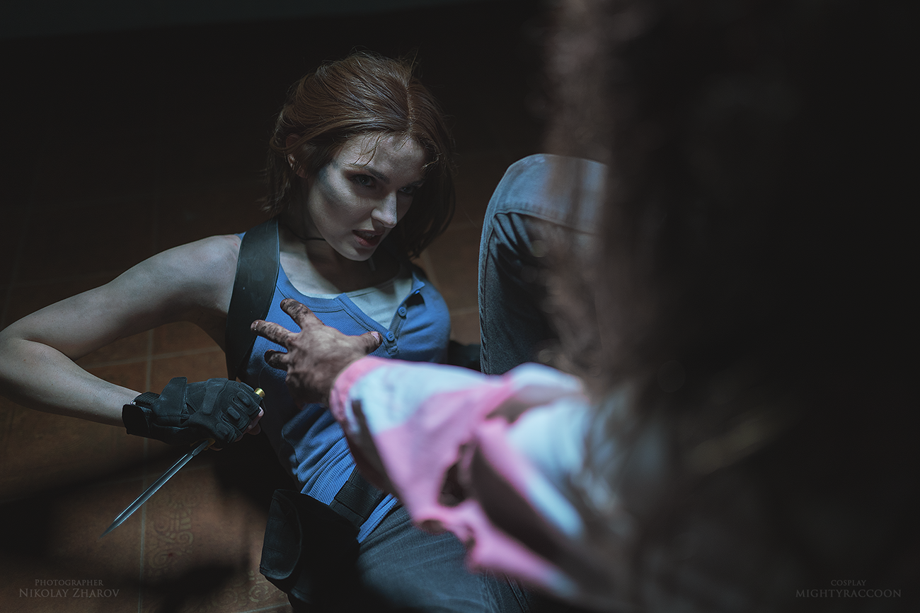 Cosplay Jill Valentine by MightyRaccoon - My, Cosplay, Games, Computer games, Resident evil, Jill valentine, Filming, Girls, The photo, , Creation, Longpost