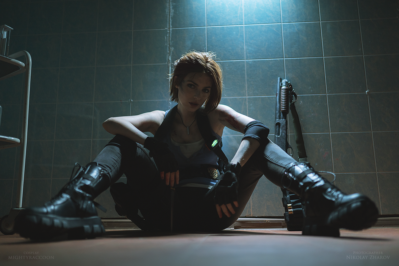 Cosplay Jill Valentine by MightyRaccoon - My, Cosplay, Games, Computer games, Resident evil, Jill valentine, Filming, Girls, The photo, , Creation, Longpost