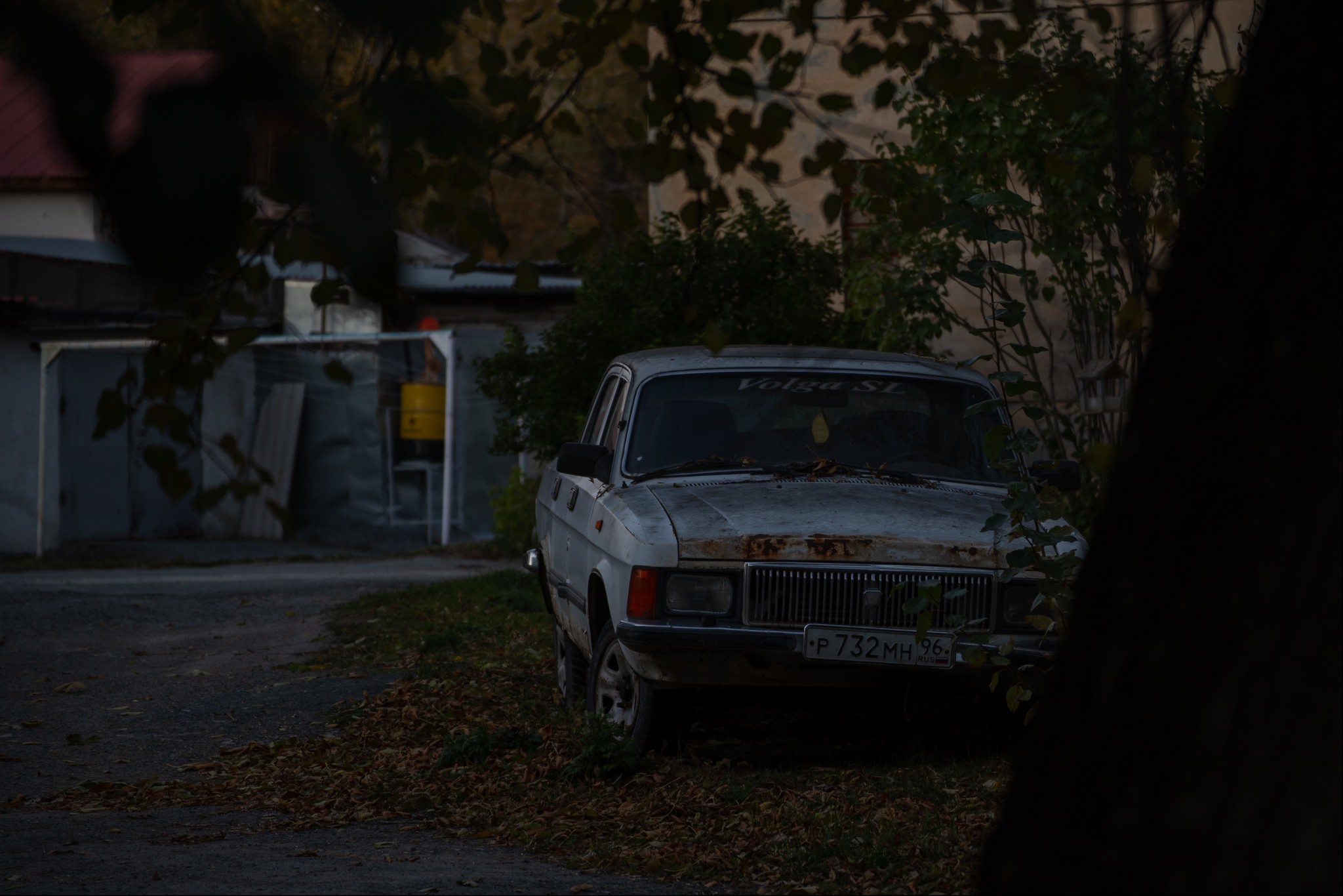 Volga - My, Auto, Atmospheric, Evening, Beginning photographer, Gaz-3102