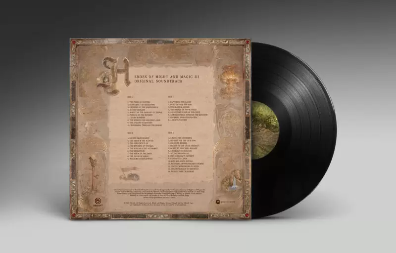 The soundtrack of Heroes 3 will be released on vinyl - Vinyl, Soundtrack, HOMM III