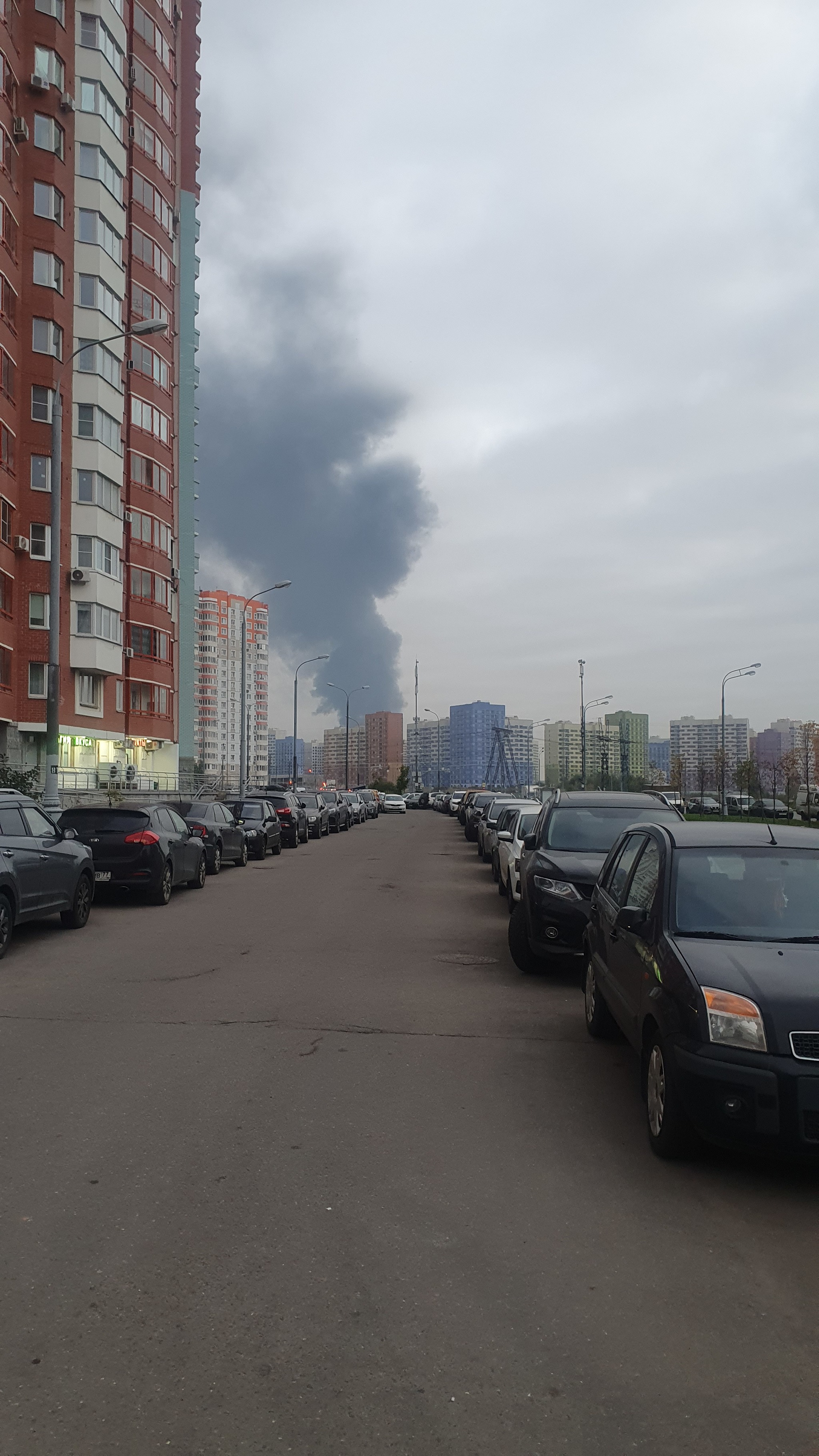 Elections of the Pope in Nekrasovka did not take place - My, Moscow, Ecology, Longpost, Smoke