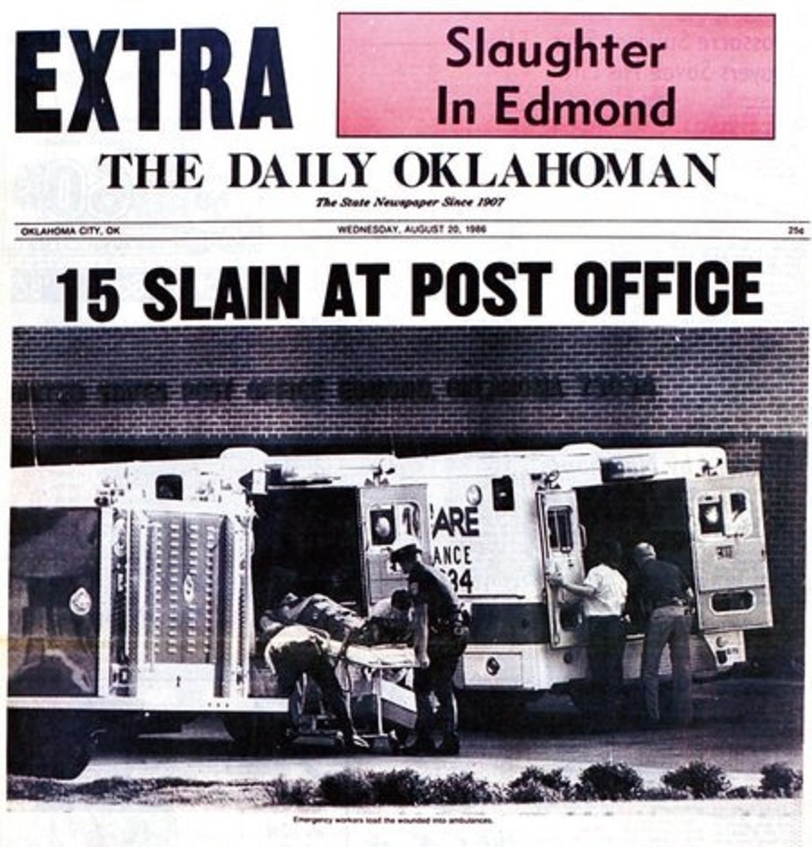 How a former Marine posted or What is Going postal. Massacre in Edmond August 20, 1986 Part II (end) - My, USA, Mass killings, Crime, The crime, mail, Firing squad, Longpost