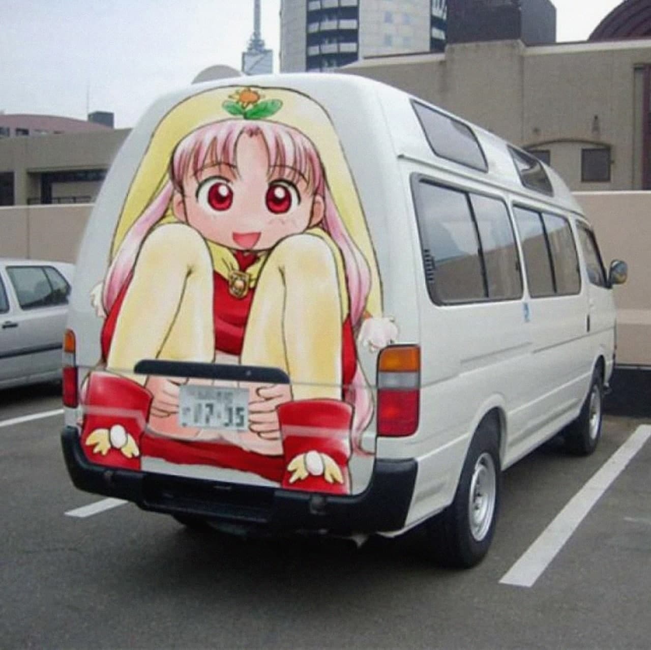 Meanwhile, on Japanese roads ... - NSFW, Japan, Airbrushing, Anime, Longpost