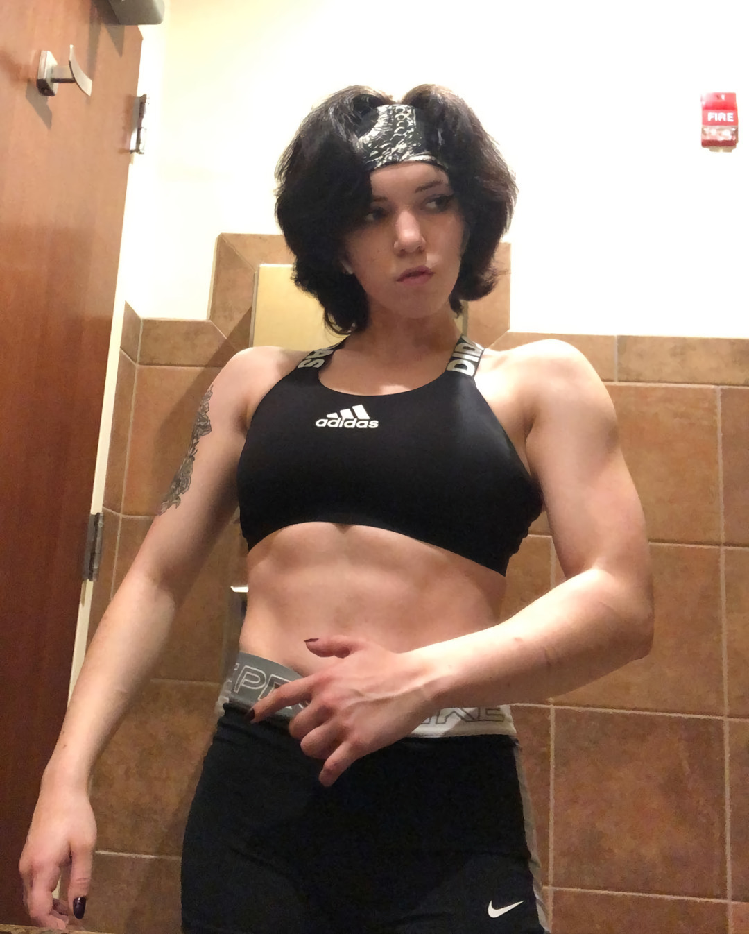 Amber (@amberthevalkyrie) - NSFW, Strong girl, Fitonyashka, Girls, The photo, Sports girls, Video, Longpost, Amberthevalkyrie