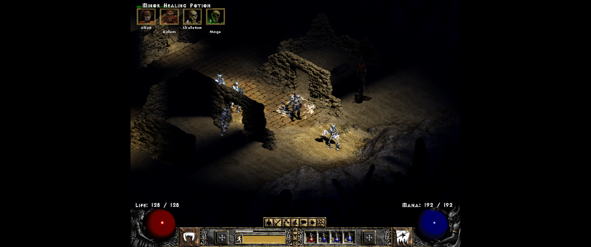 Diablo 2 then and now - My, Diablo ii, Diablo II: Resurrected, Screenshot, Graphics, Games, Longpost