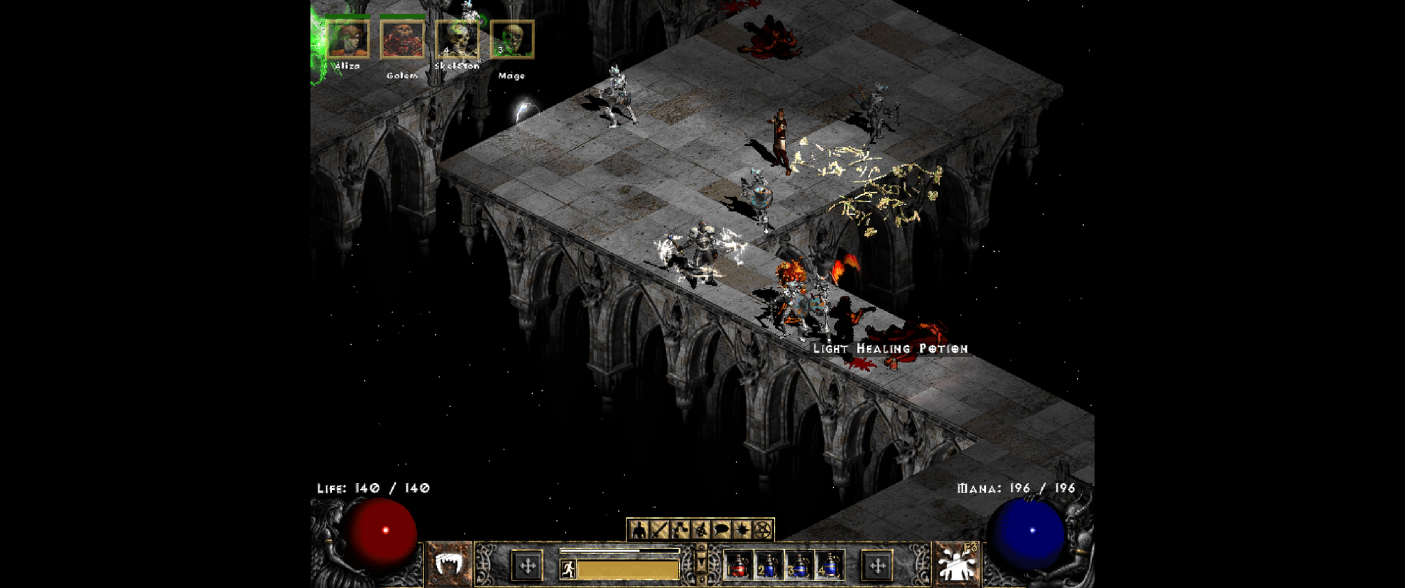 Diablo 2 then and now - My, Diablo ii, Diablo II: Resurrected, Screenshot, Graphics, Games, Longpost