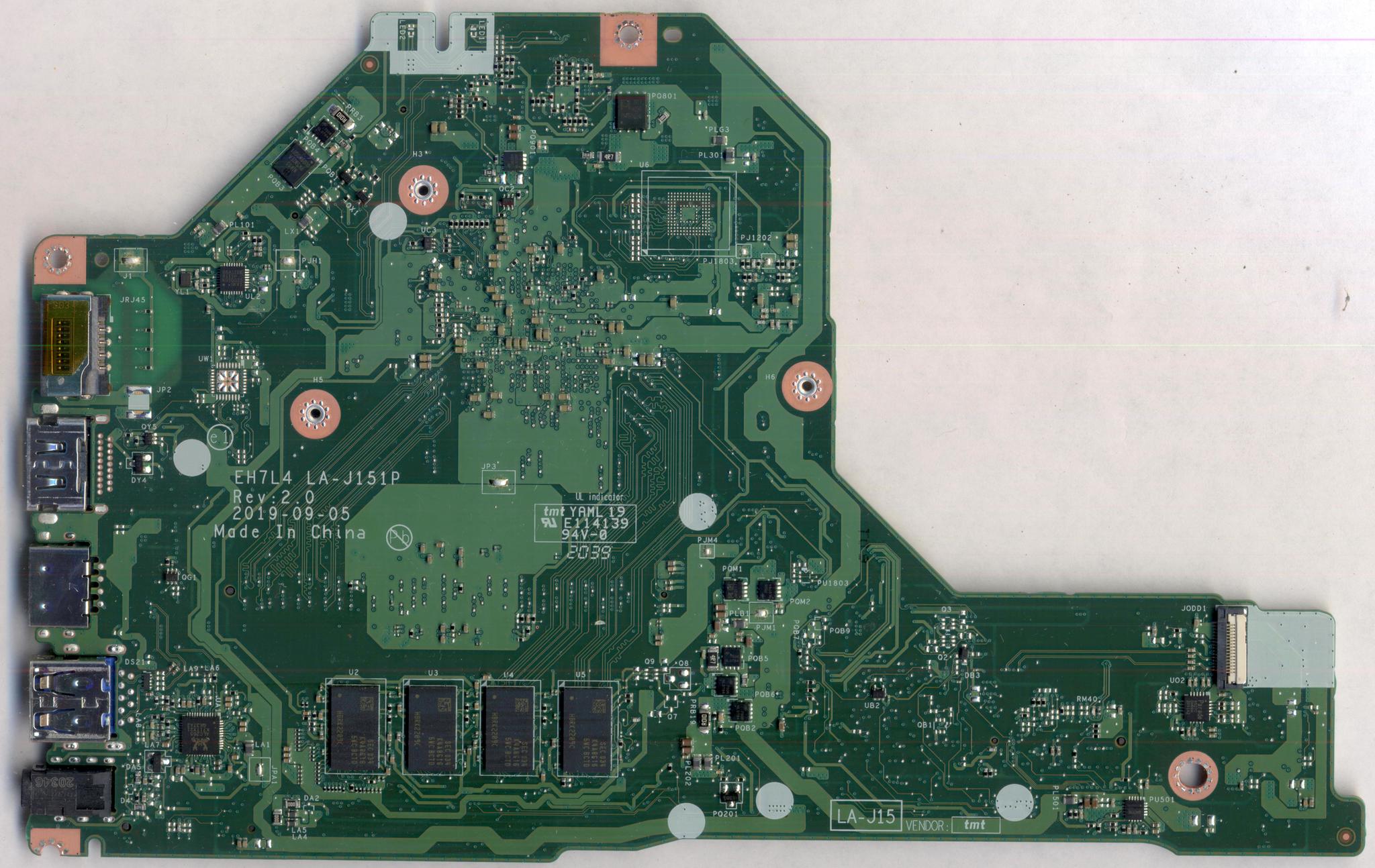 Acer Aspire 3 A317-32 EH7L4 LA-J151P Rev 2.0 - HD motherboard photos - Acer, Motherboard, HD, Longpost