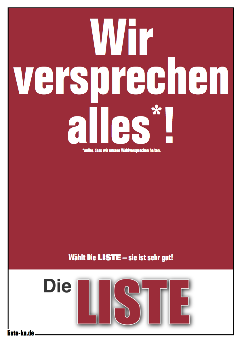 Continuation of the post Die Partei - a real-life German party - My, Humor, The consignment, Germany, Poster, Propaganda poster, Mat, Reply to post, Longpost