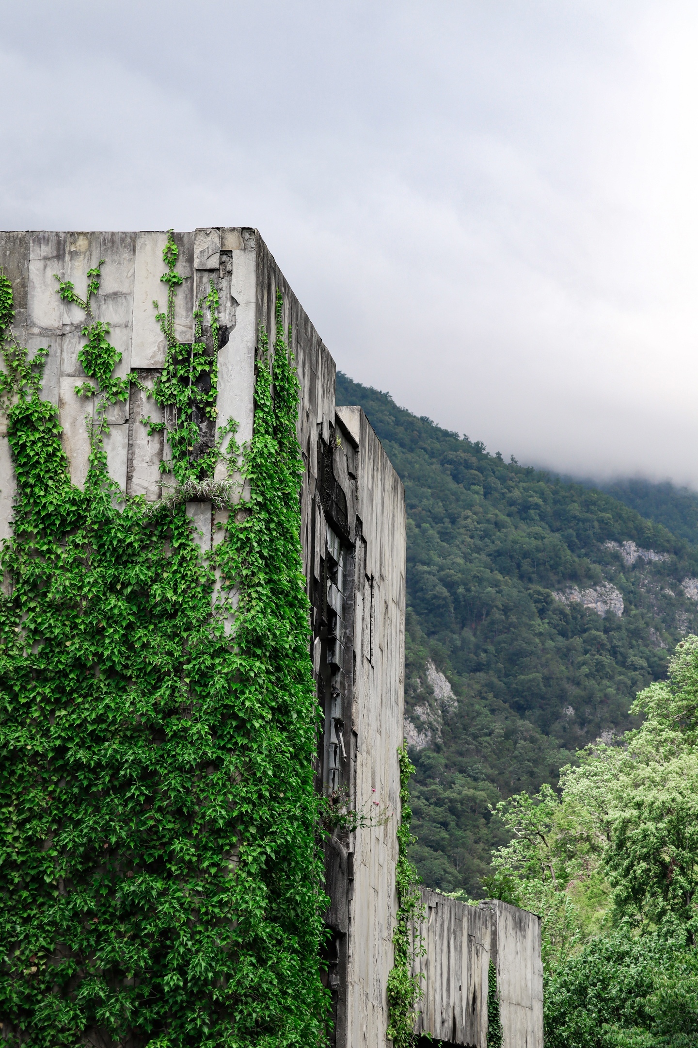 Abkhazia. - My, Abkhazia, Architecture, Longpost