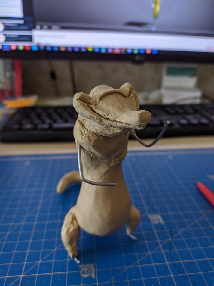 Sculpture Crocodile plump and smiling - My, Hobby, Лепка, Creation, Sculptural plasticine, Handmade, Characters (edit), Character Creation, Longpost, Needlework with process, , Crocodiles