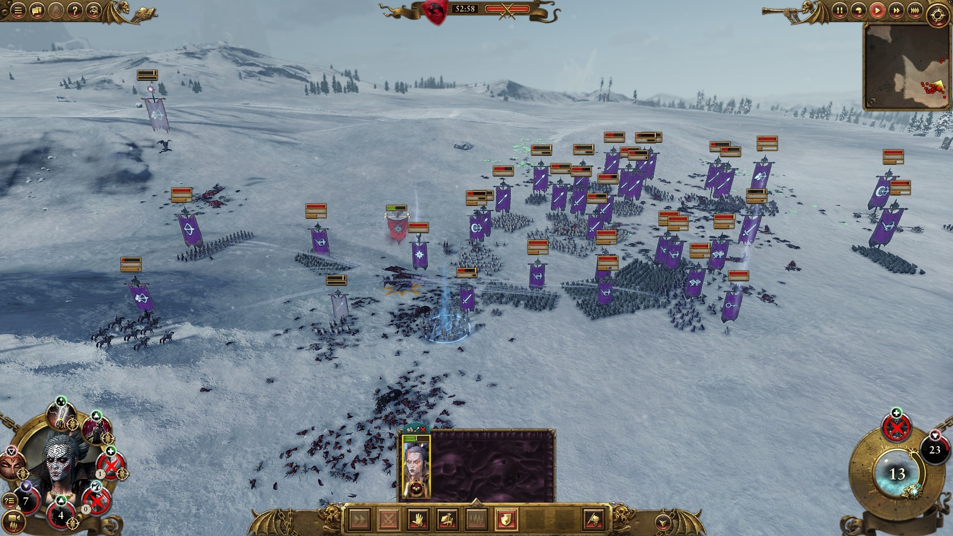 Total War: WARHAMMER II: 100 turns as Vampires. - My, 100 moves, Total war, Total War: Warhammer II, Computer games, Humor, Longpost