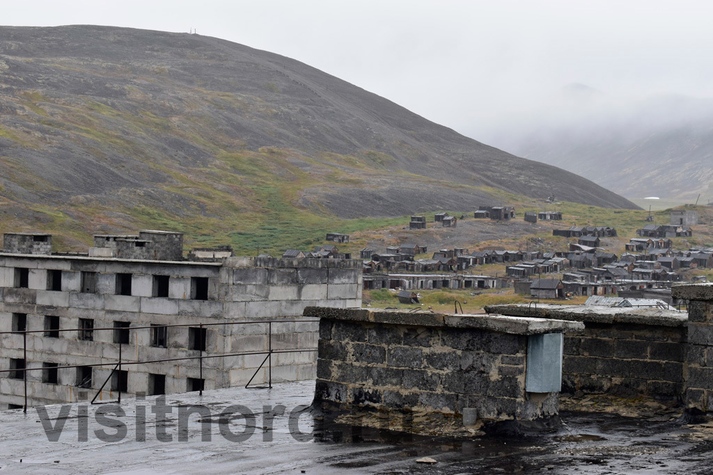 Dead city from the tallest building - My, , Ghost town, Abandoned, Chukotka, Travels, Travelers, Tourism, Туристы, Longpost