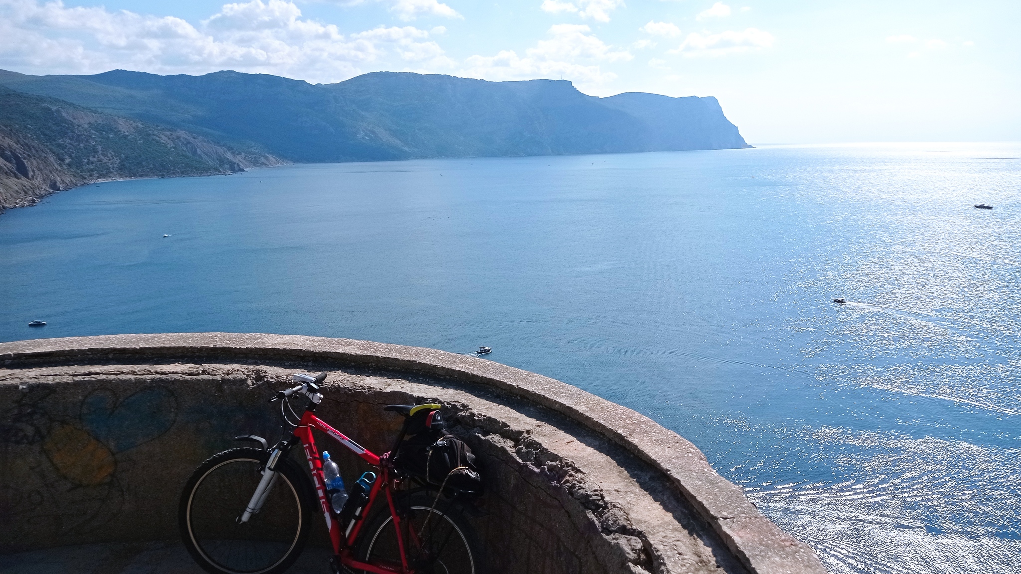 The last warm rides on Balaklava - My, Balaclava, Hammock, Tourism, Sevastopol, Longpost