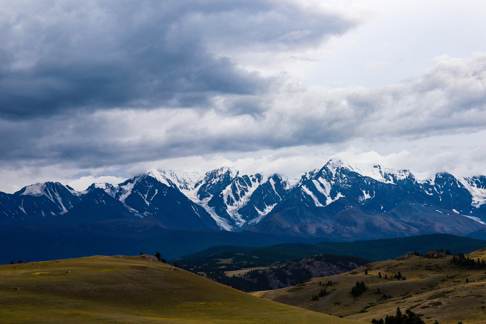 Republic of Altai, near Teletskoye Lake - My, Altai Republic, Chike Taman Pass, Waterfall, The mountains, Katun, Longpost