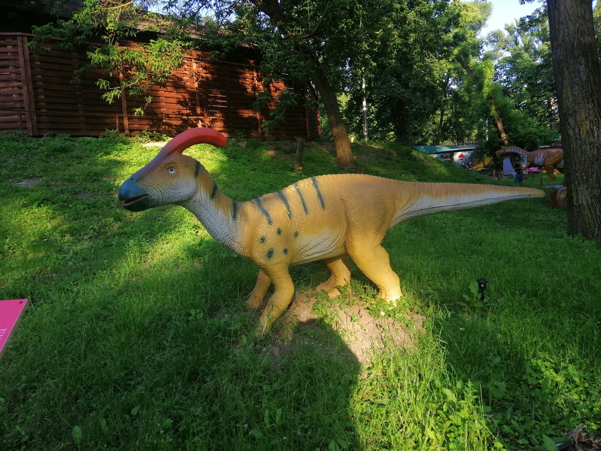 Exhibition of dinosaurs at Hydropark - My, Dinosaurs, Kiev, Hydropark, Longpost