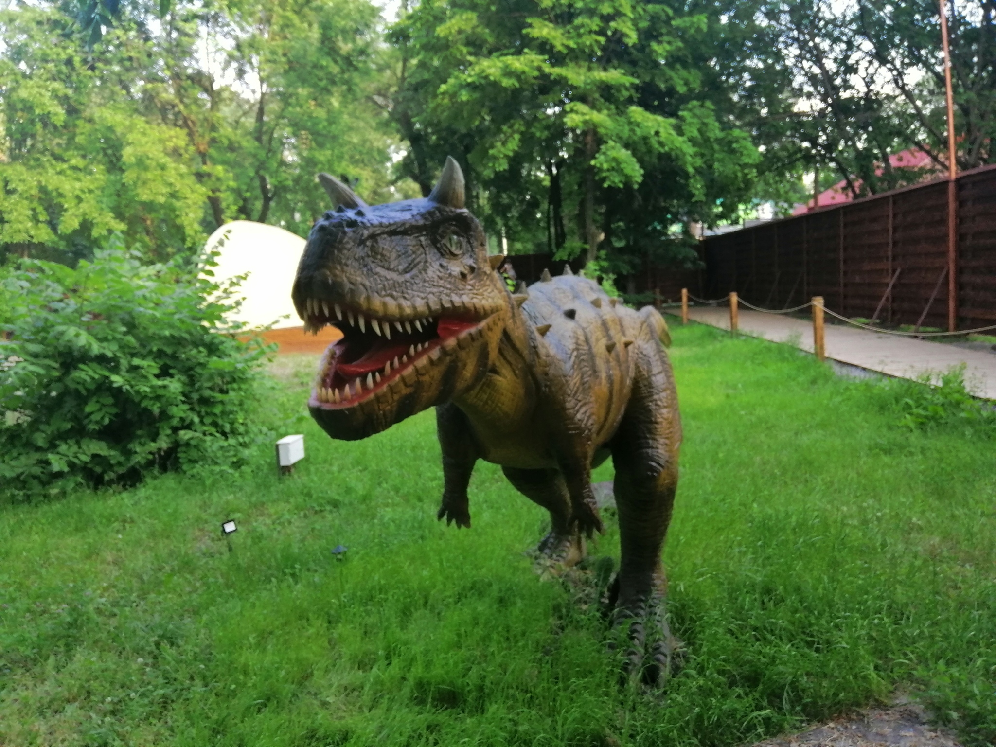 Exhibition of dinosaurs at Hydropark - My, Dinosaurs, Kiev, Hydropark, Longpost