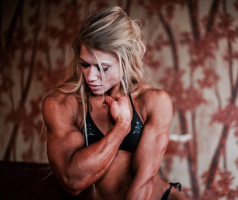 Julia Fory - NSFW, Strong girl, Sleep-Sleep, Sports girls, Bodybuilders, Girls, The photo, Longpost