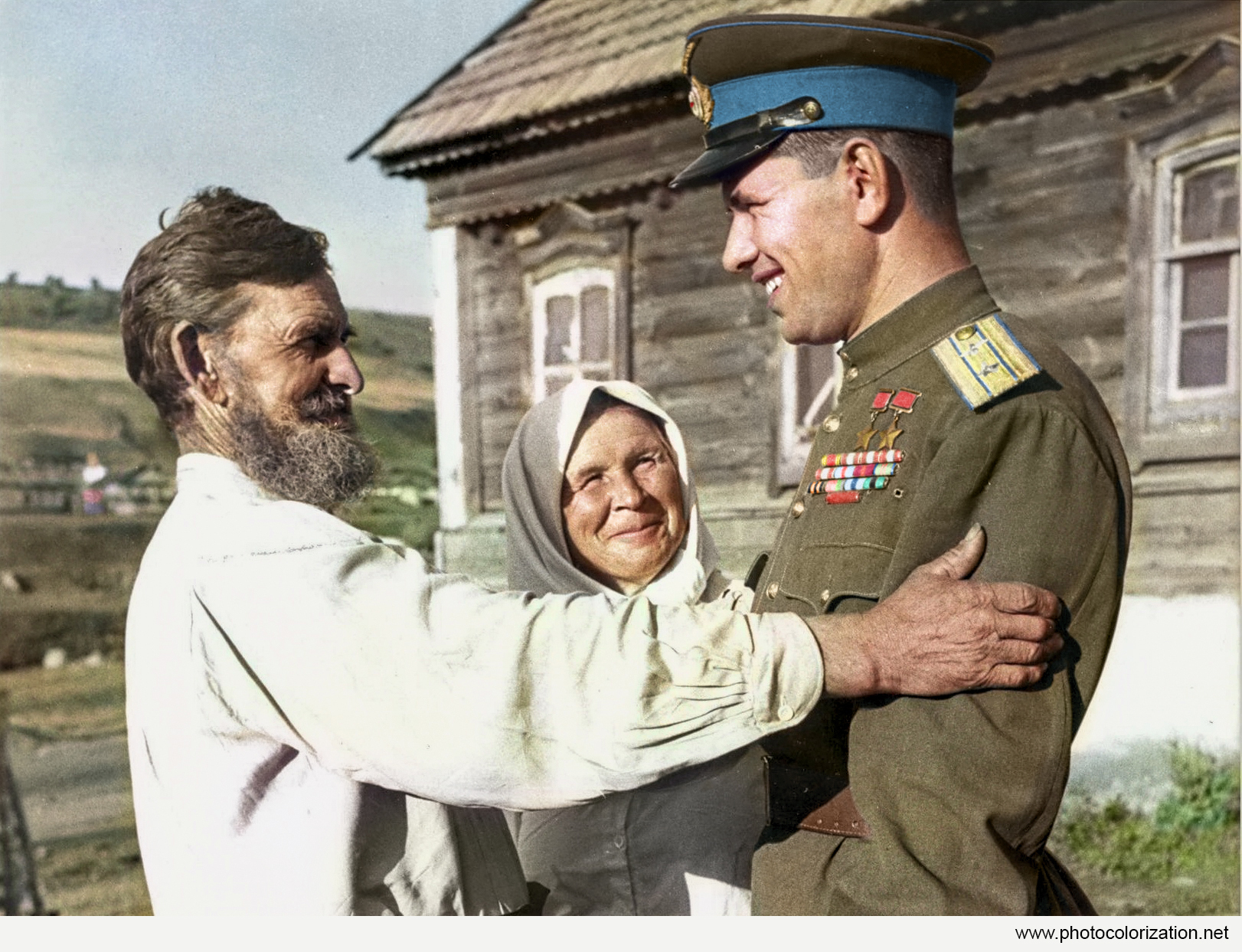 My coloration - My, Colorization, The Second World War, The Great Patriotic War, The hero of the USSR