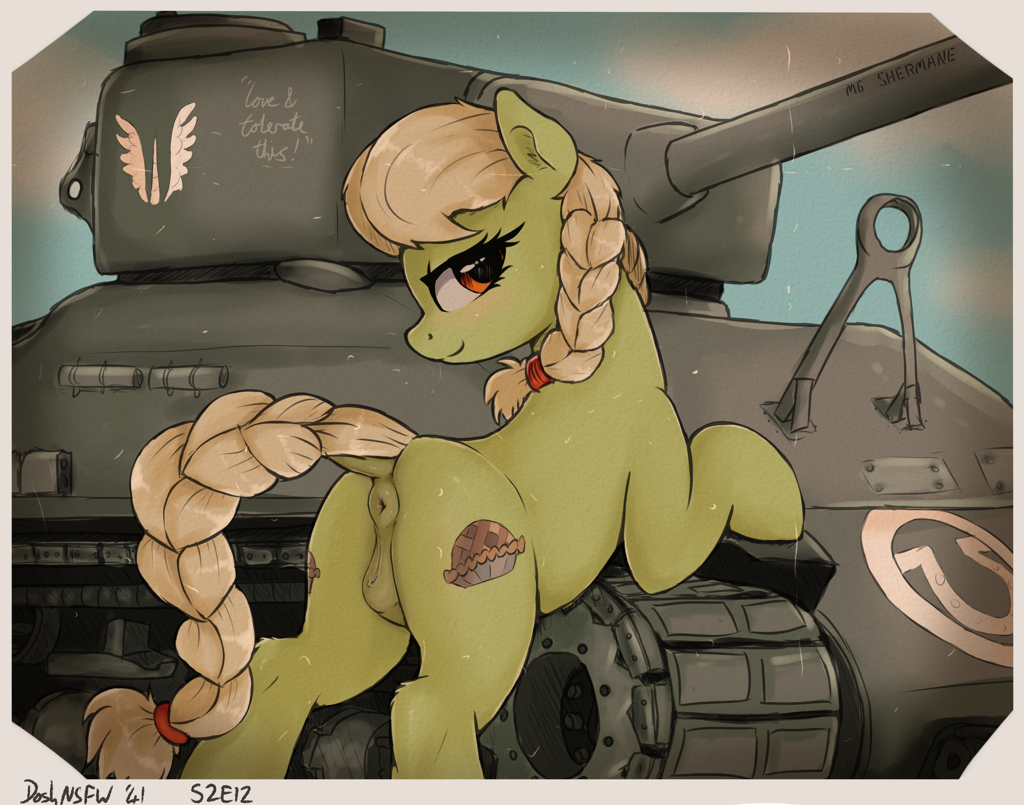 Grandmother in her youth - NSFW, My little pony, Granny Smith, MLP Explicit, MLP anatomically correct