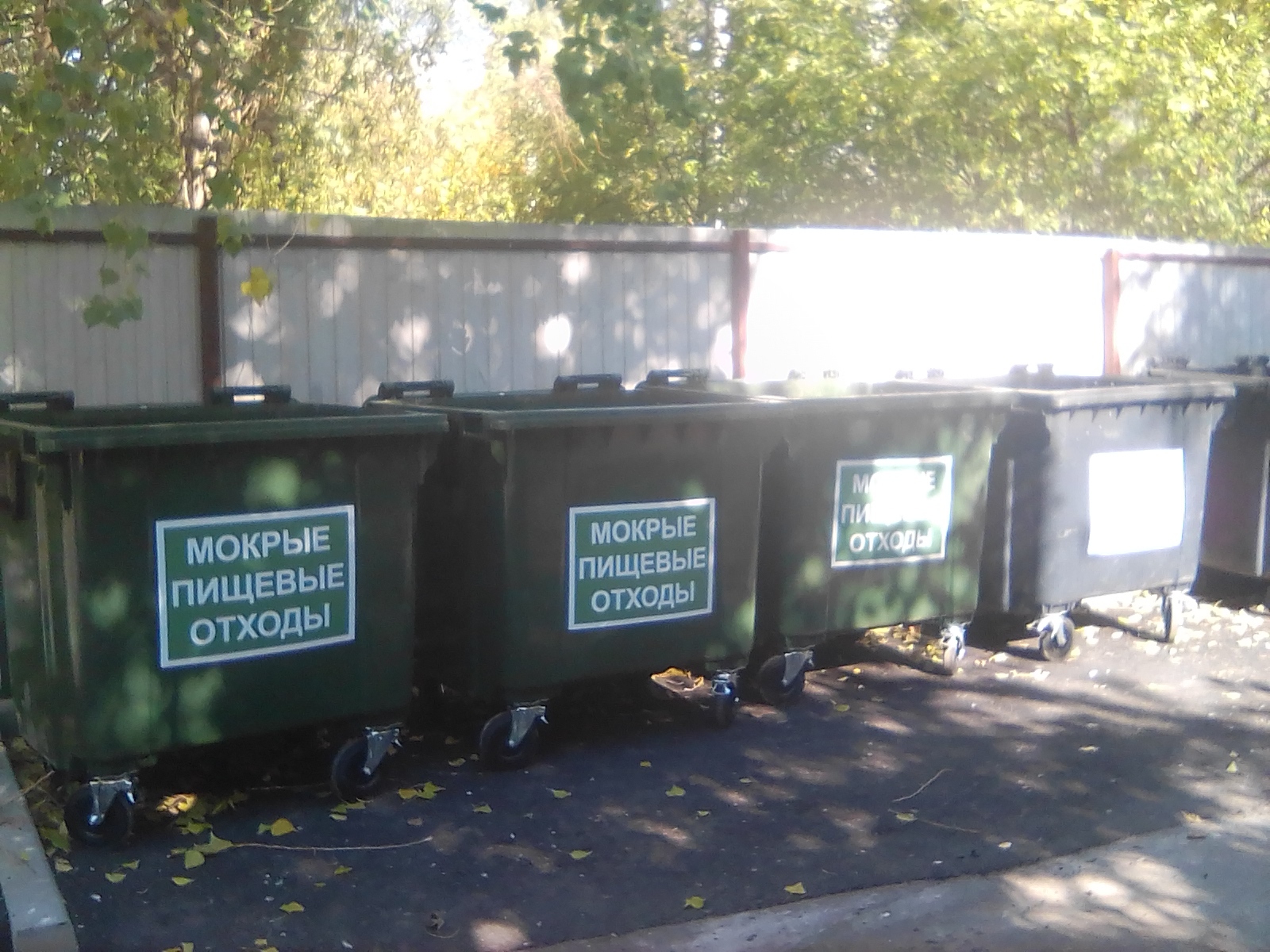 Yesterday a new container site for separate waste collection appeared. - My, Garbage, Processing, Voronezh