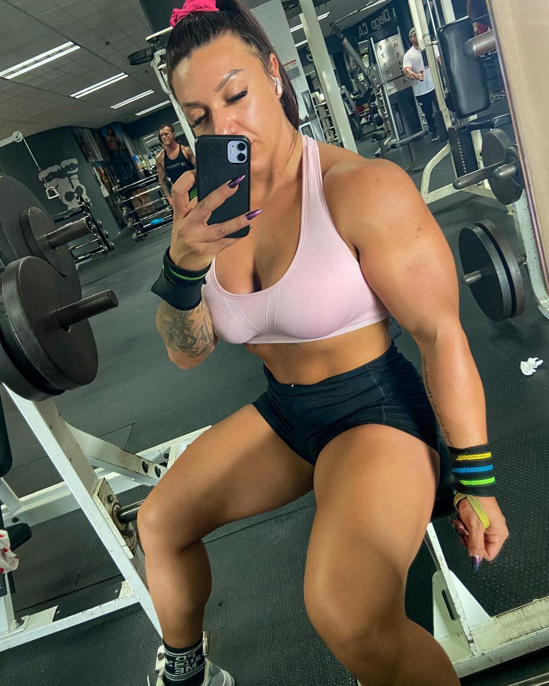 Chelsea Dion (@chelcbabyyy) - NSFW, Strong girl, Sleep-Sleep, Sports girls, Girls, The photo, Body-building, Bodybuilders, Video, Longpost, Chelsea Dion