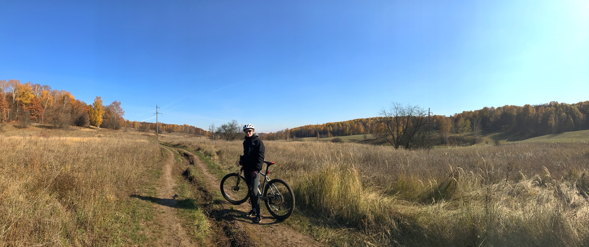 Cycling season isn't over yet - My, A bike, Bike ride, Nature, Samarskaya luka, Autumn, Longpost