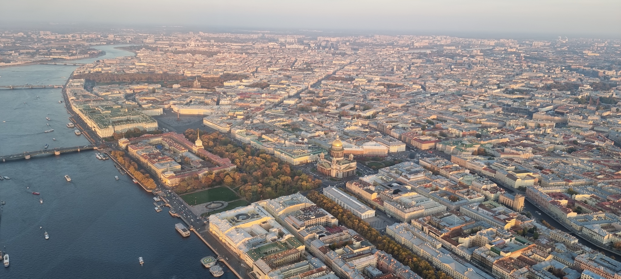 Over Saint Petersburg - My, Helicopter, Saint Petersburg, The photo, Neva