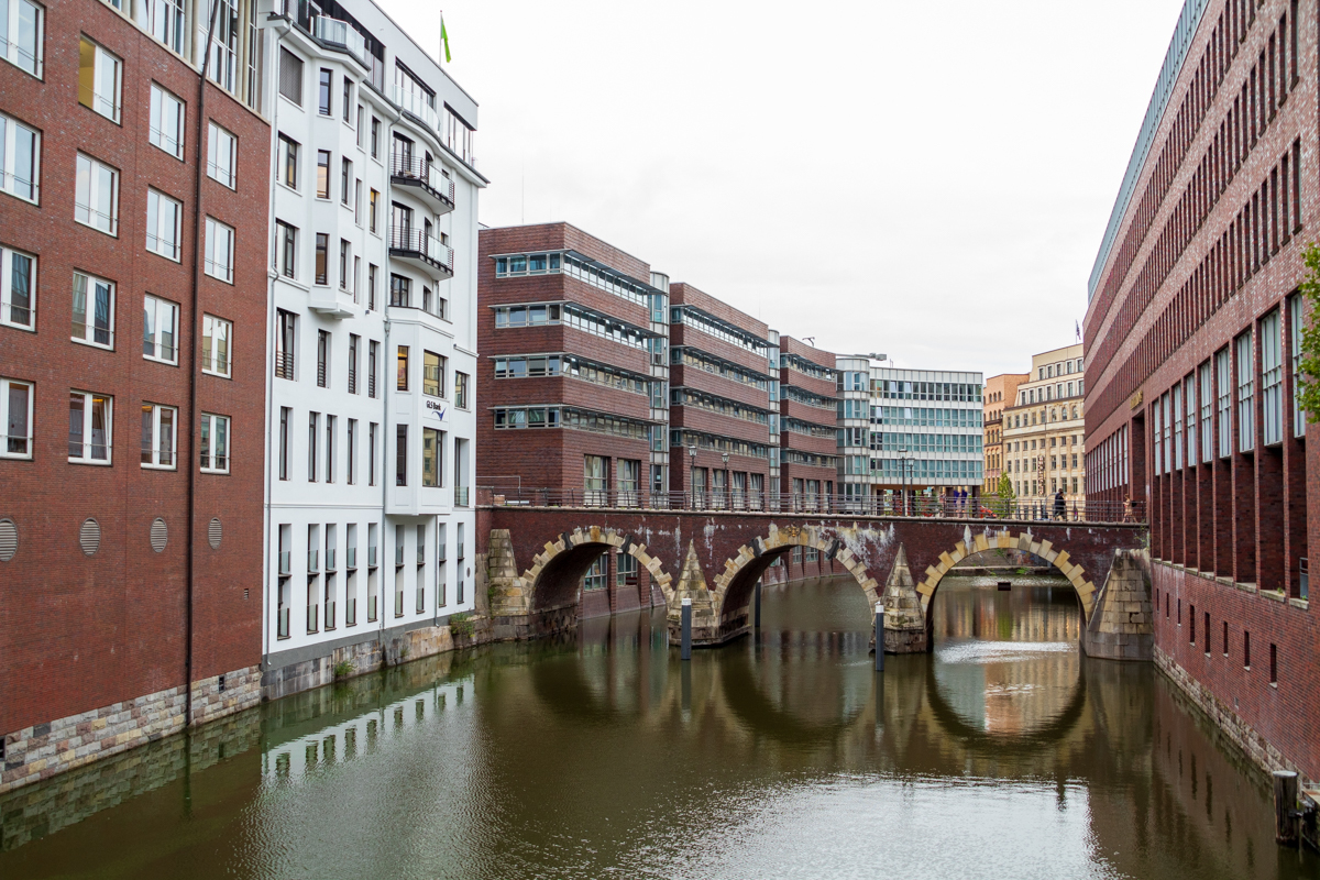 Walk around Hamburg - My, Europe, Germany, Hamburg, Travels, Sofa travel, Channel, Ship, Bridge, , Brick house, Philharmonic, Church, Catholic Church, Tile, Paving slabs, Longpost, The photo