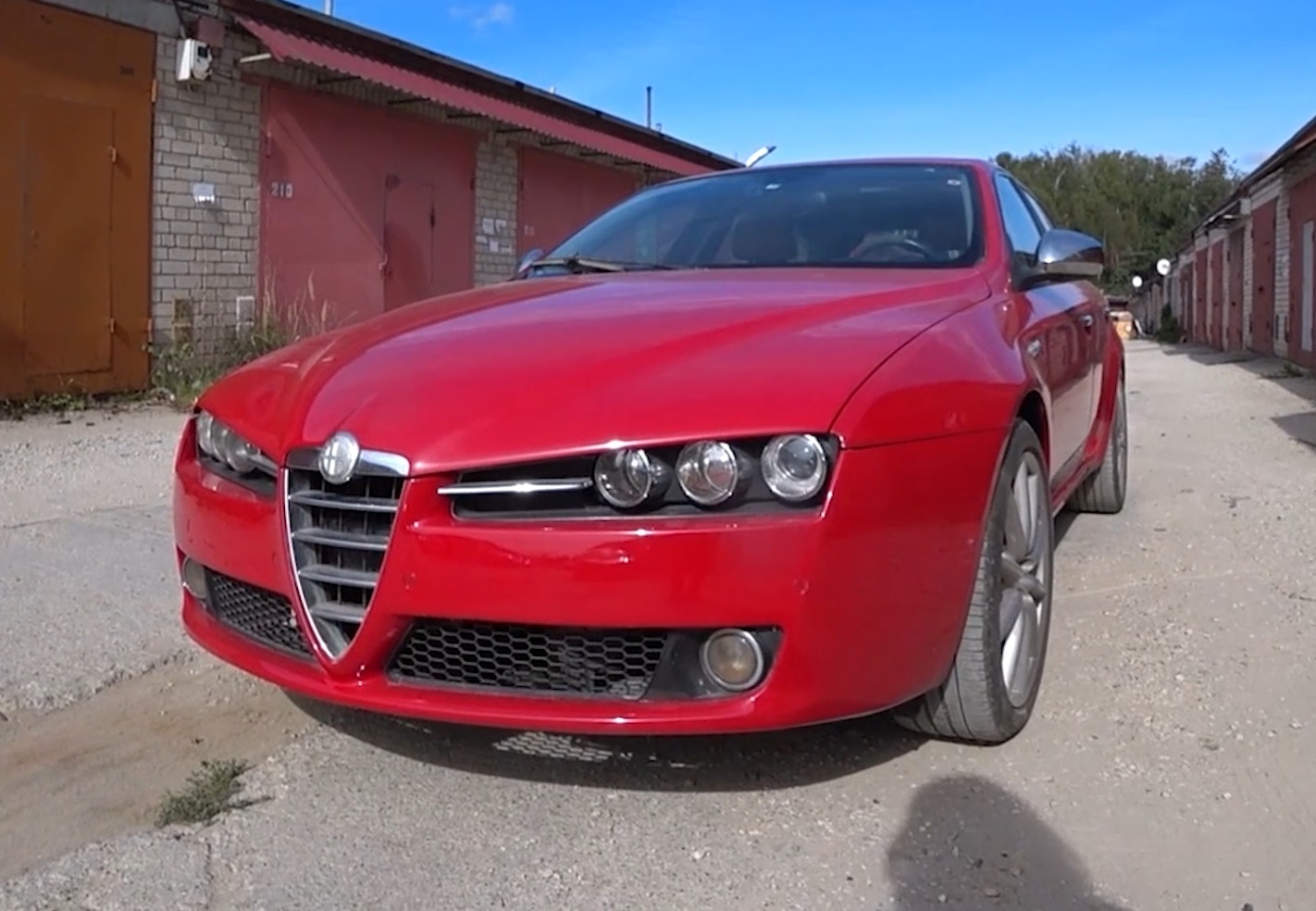 Restoring Alfa Romeo after a truck accident - My, Crash, Auto, Tuning, Auto repair, Road accident, Video, Longpost