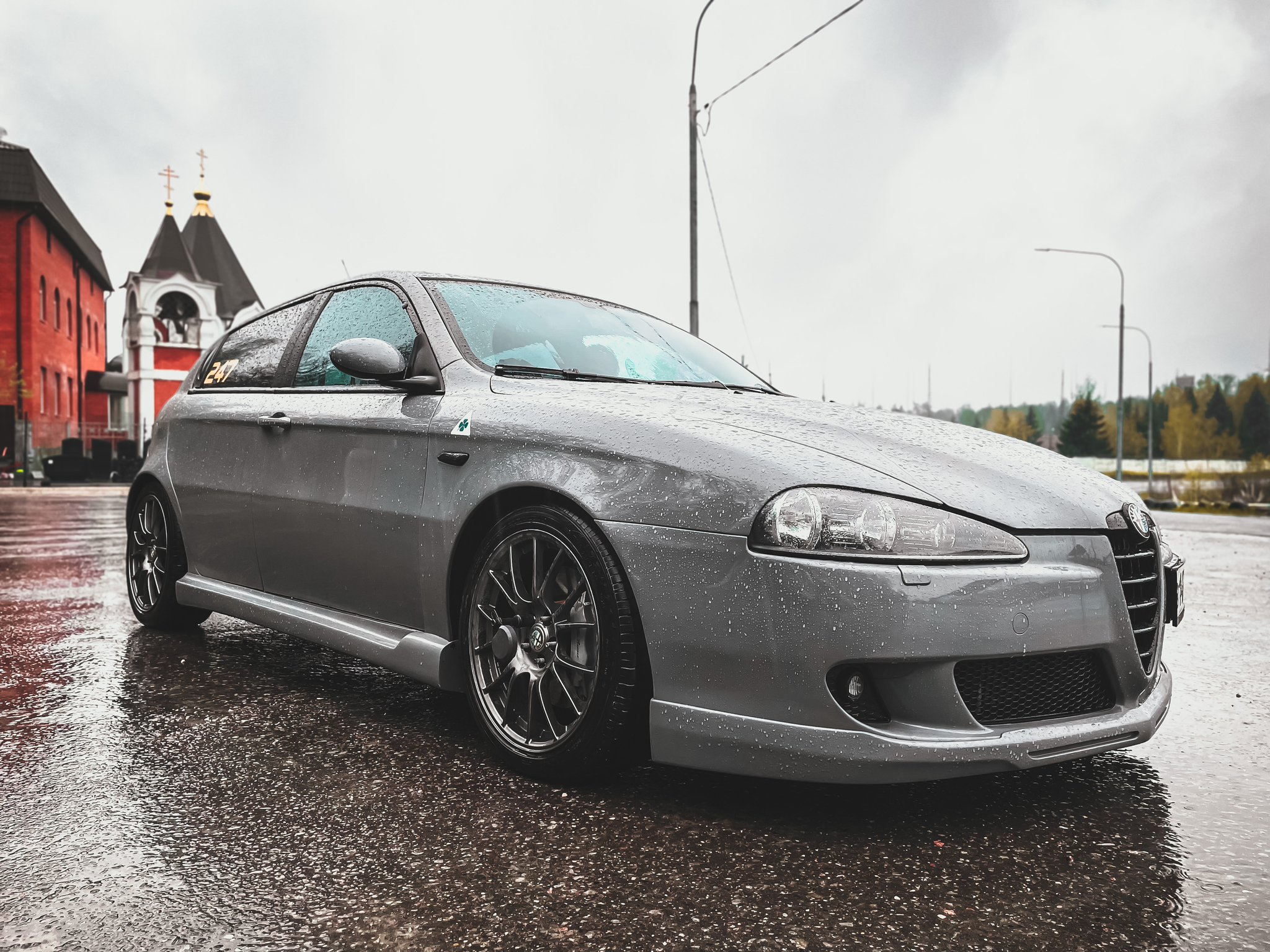 Tuning Alfa Romeo 147 1.6TS - My, Alfa romeo, Tuning, Customization, Chiptune, Longpost