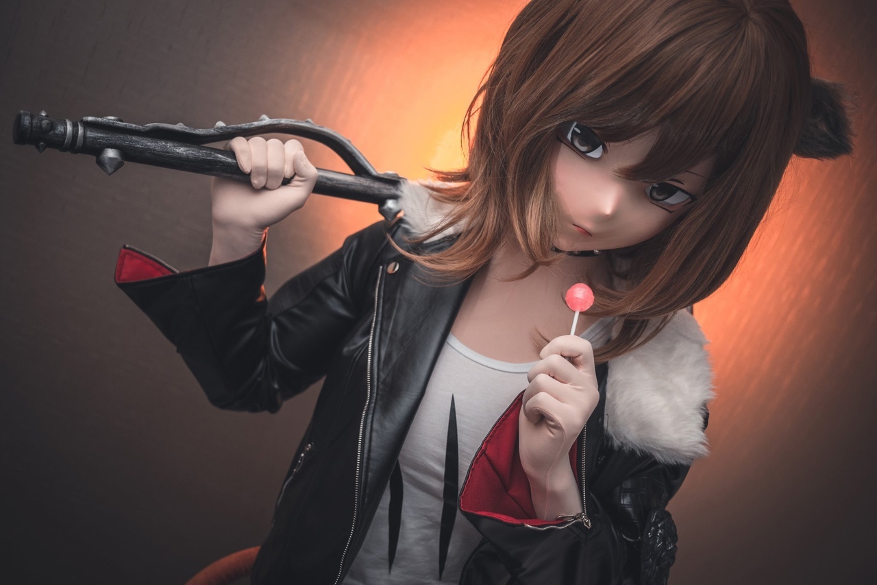 Evil with ears - Anime, Cosplay, Kigurumi, Animegao, Longpost, Arknights, 