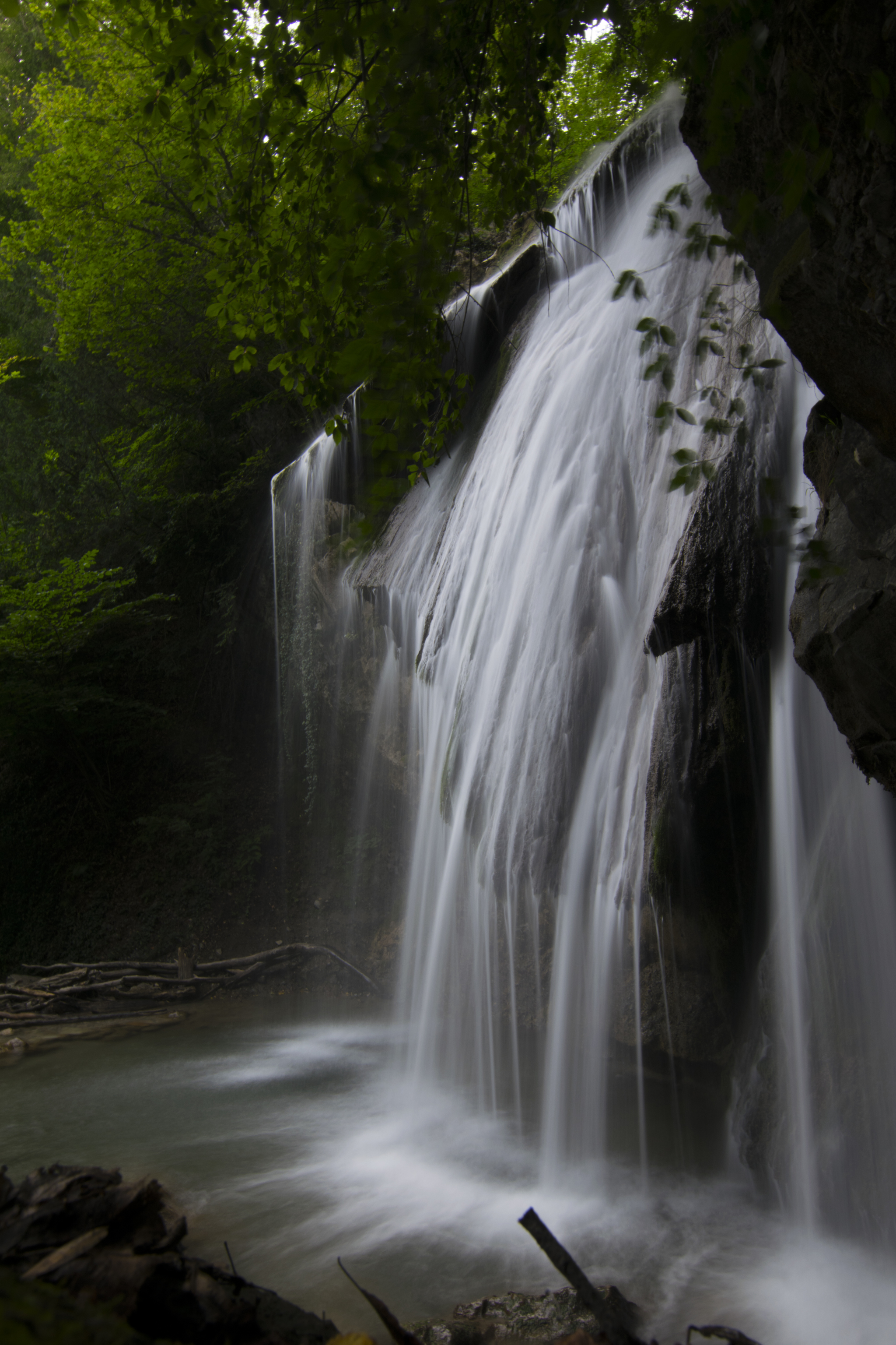 Waterfall - My, Waterfall, The photo, Vacation, I want criticism, Longpost