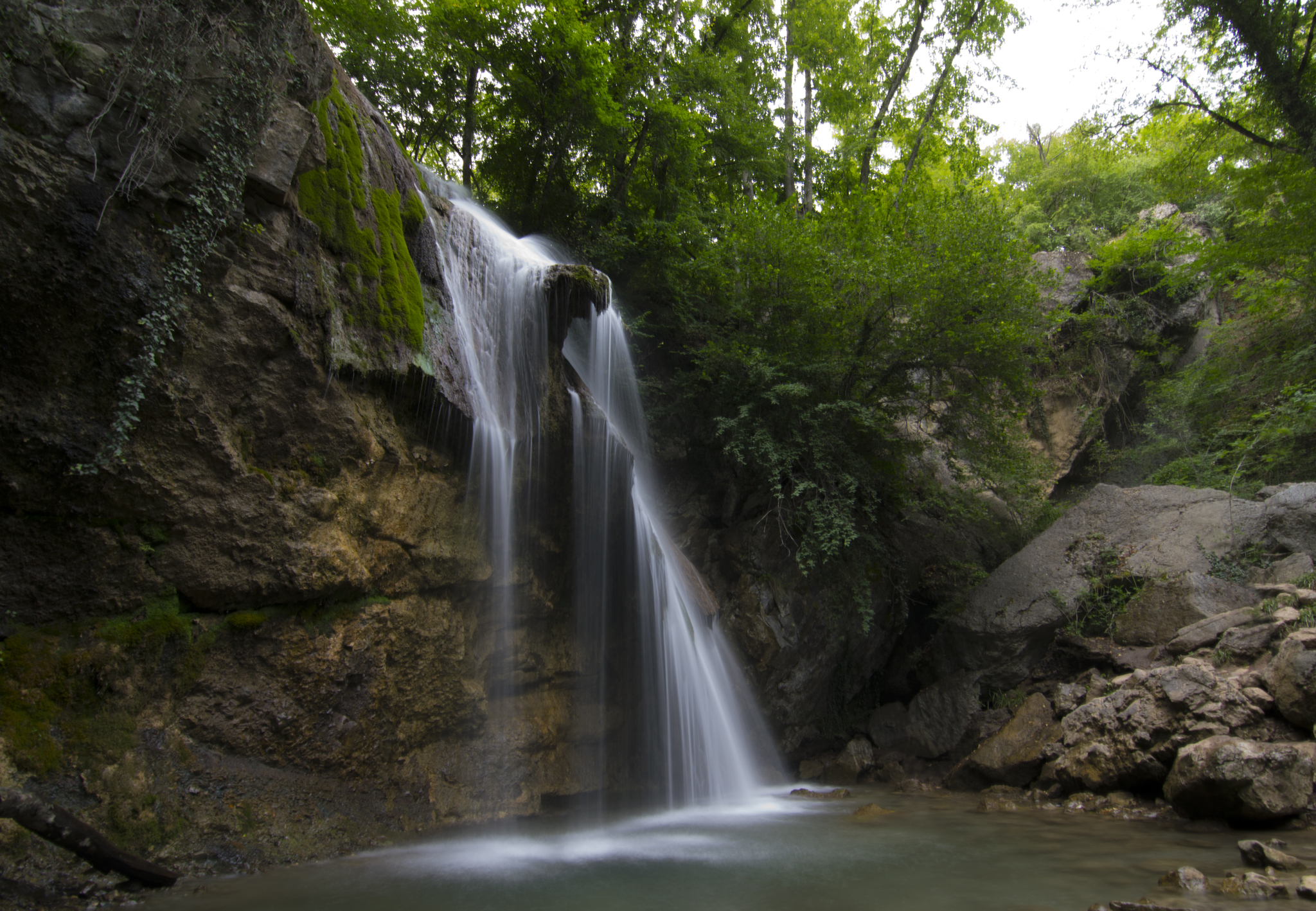 Waterfall - My, Waterfall, The photo, Vacation, I want criticism, Longpost