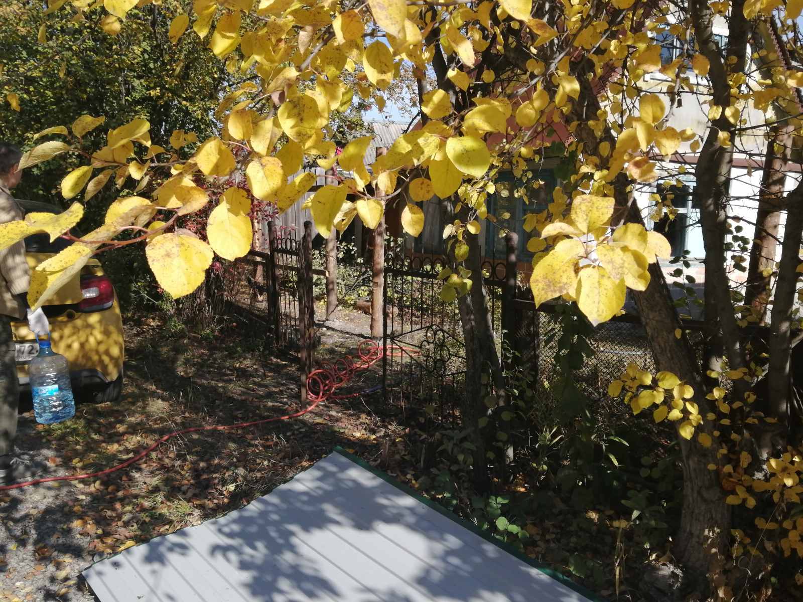 Humanitarian aid or an act of dacha vandalism? - My, Dacha, Unclear, Theft, Fence, Life stories, Longpost