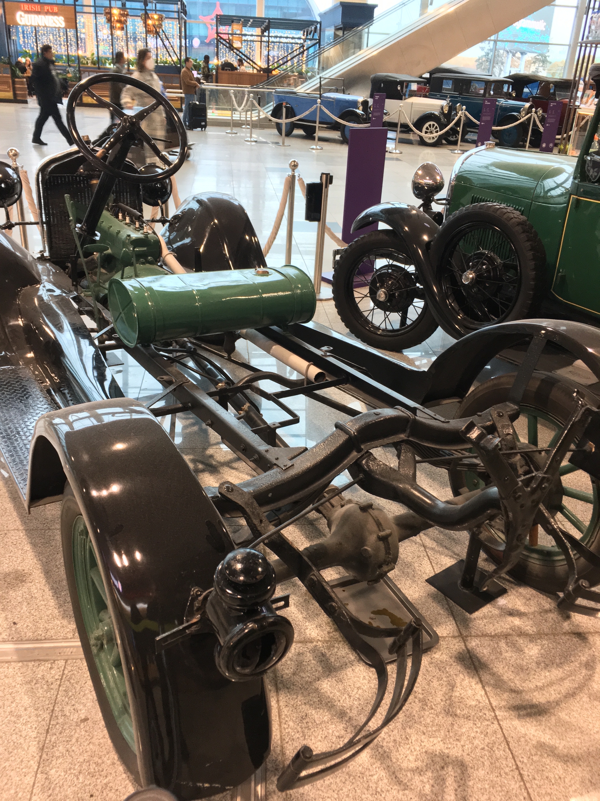 Retro cars at Domodedovo Airport - My, Auto, Retro, Exhibition, Moscow, Longpost, The airport, Domodedovo