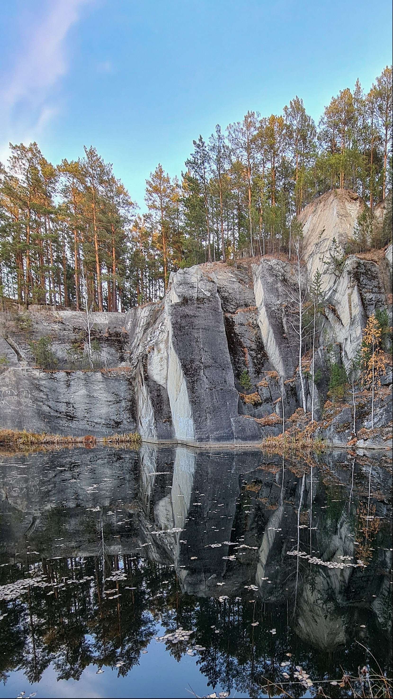 Ural Autumn - My, Ural, Mobile photography, Sysert, Autumn, beauty of nature, Talk Stone, Longpost, Nature