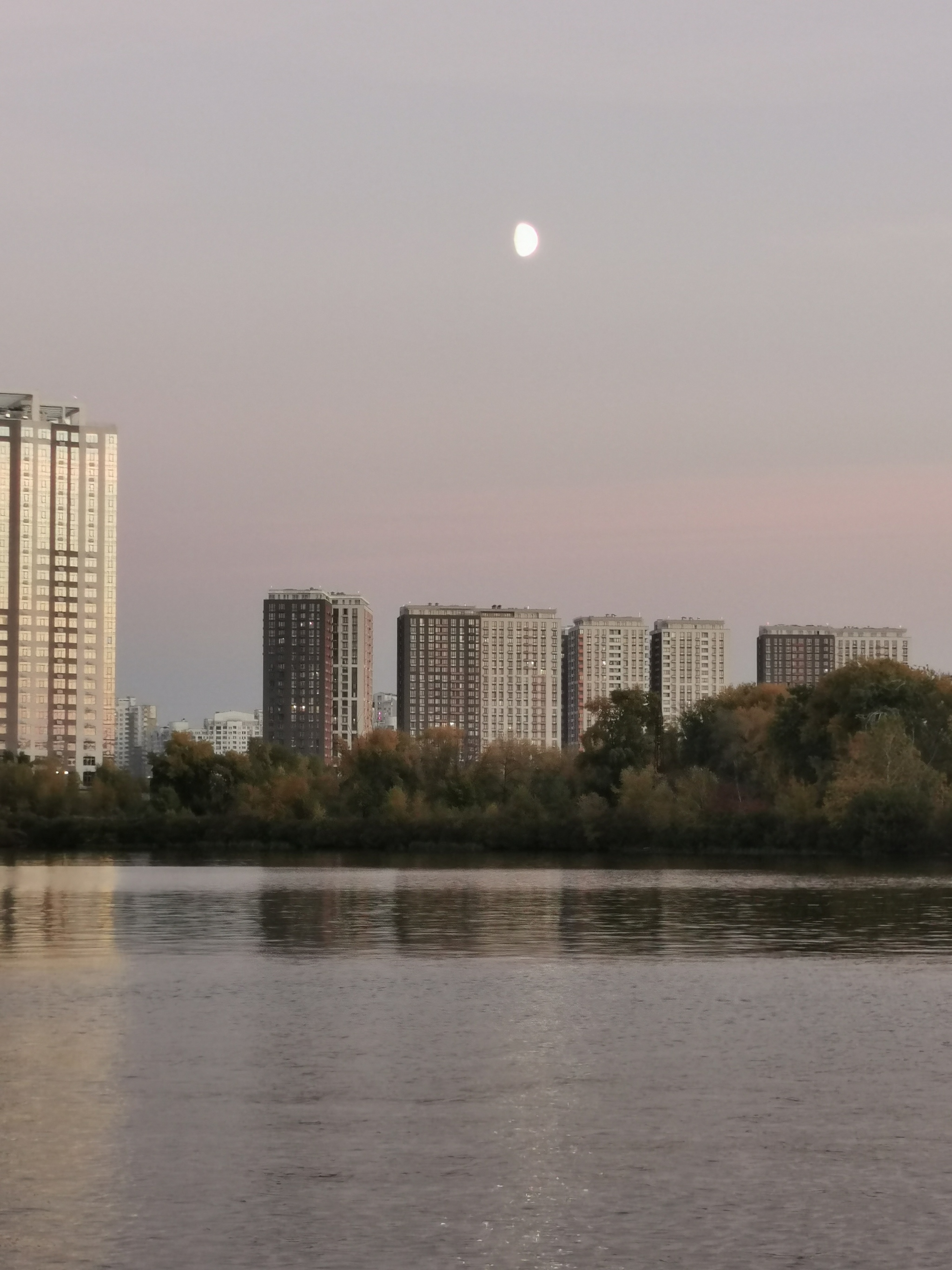 Dnieper after sunset - Kiev, Dnieper, Longpost, The photo