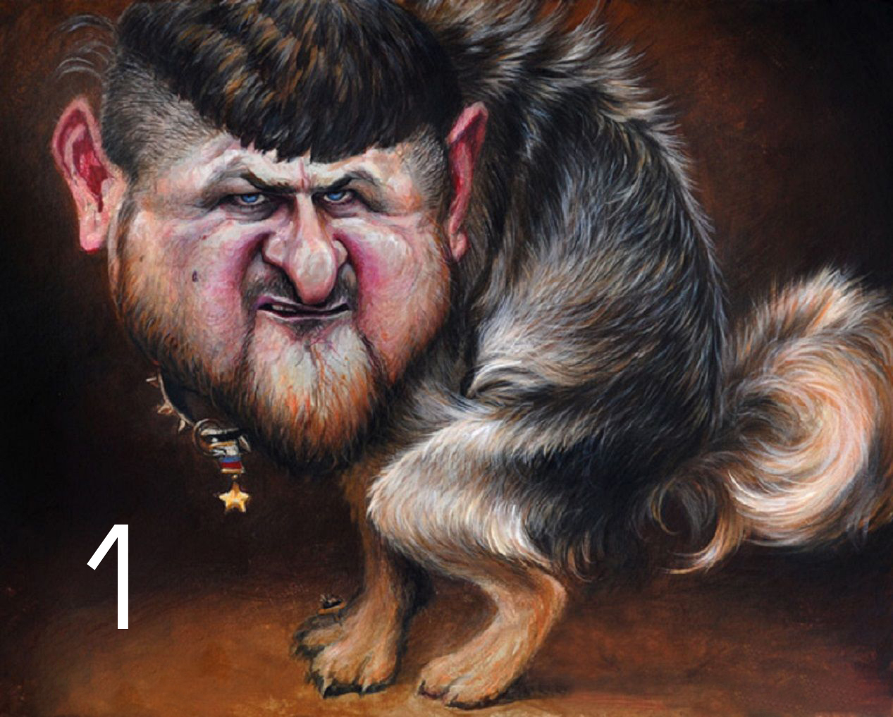 Which art is better? - Chechnya, Ramzan Kadyrov, Shaitan, Russia, Террористы, Killer