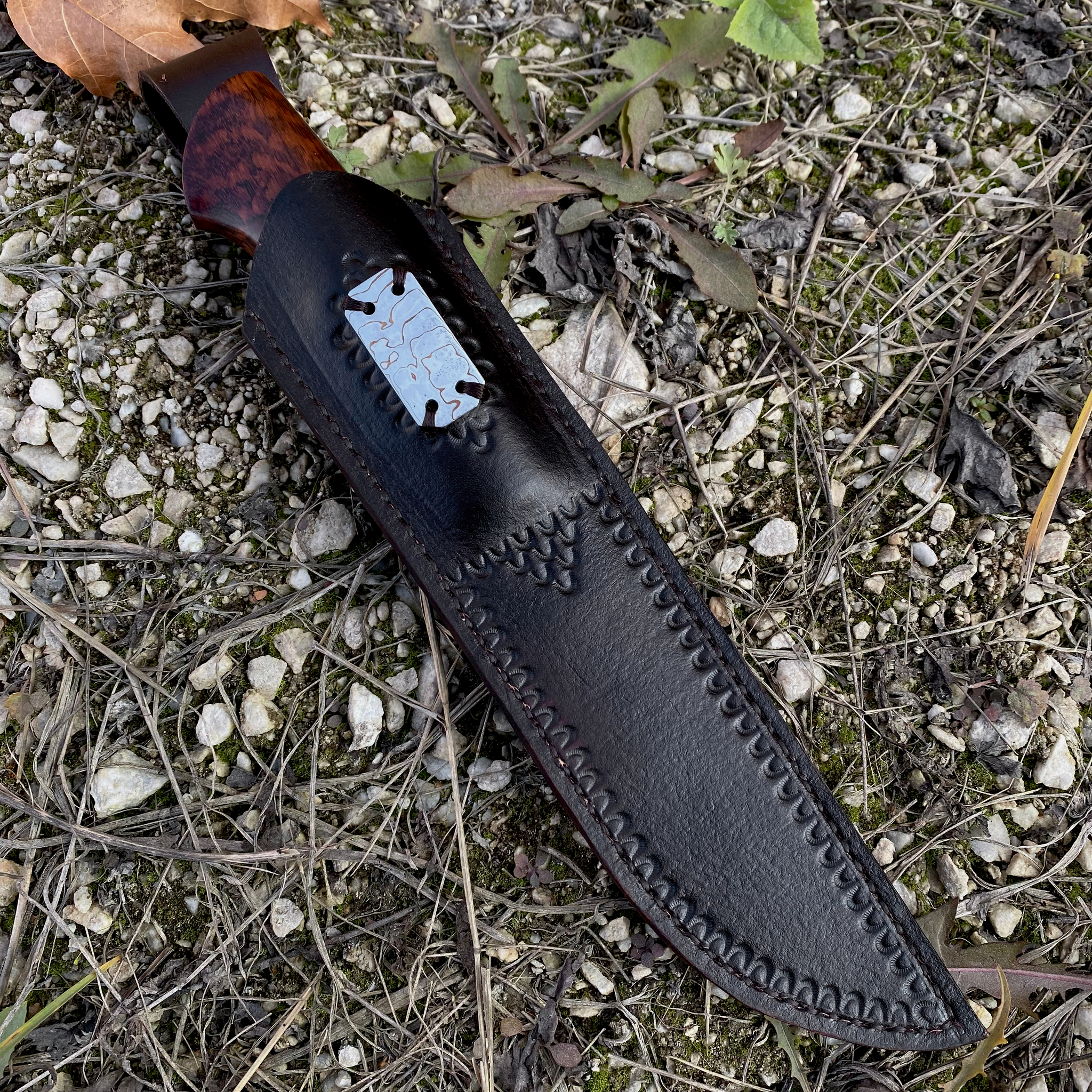 Knife Sovereign - My, Knife, Sire, Niccolo Machiavelli, Leather, Horns, Bone carving, Longpost