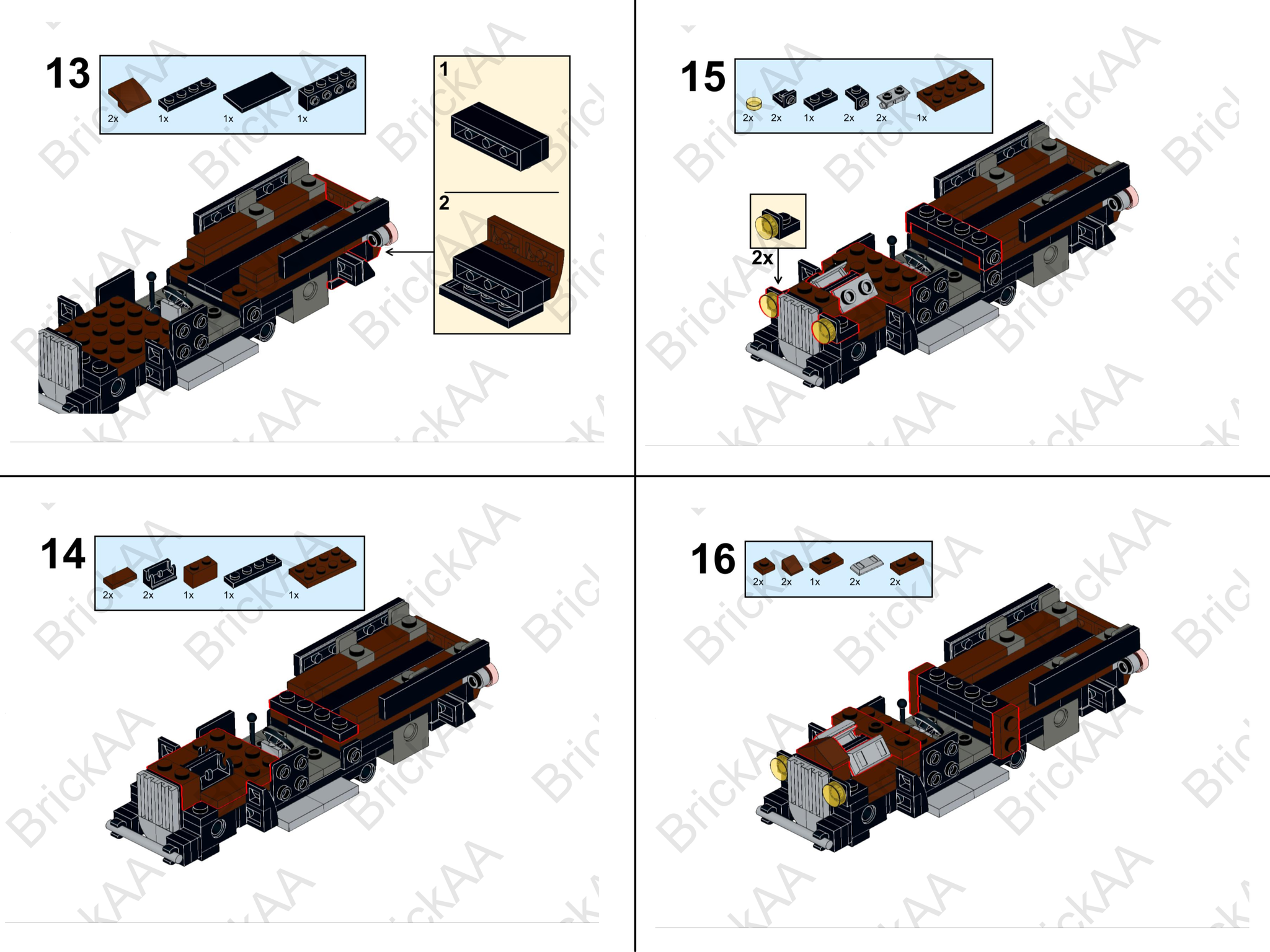 LEGO Hot rod (instruction) - My, Lego, Moc, Lego city, Constructor, Longpost