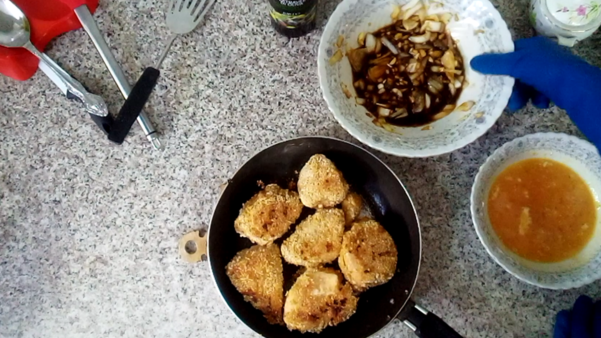 Chicken in breadcrumbs - My, Chicken recipes, Cooking, Video recipe, Recipe, Video, Longpost, Hen