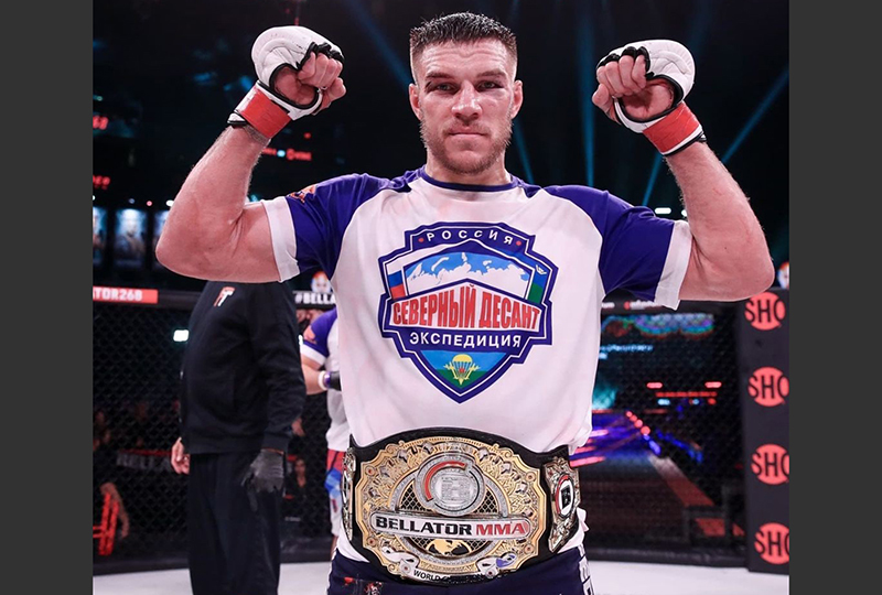 Vadim Nemkov defeated Julius Englikas ahead of schedule at Bellator-268 and reached the final - My, news, Sport, Martial arts, Mixed martial arts, Bellator, MMA, MMA fighter, The fight, , Duel, Octagon, The Grand Prix, Round, Longpost