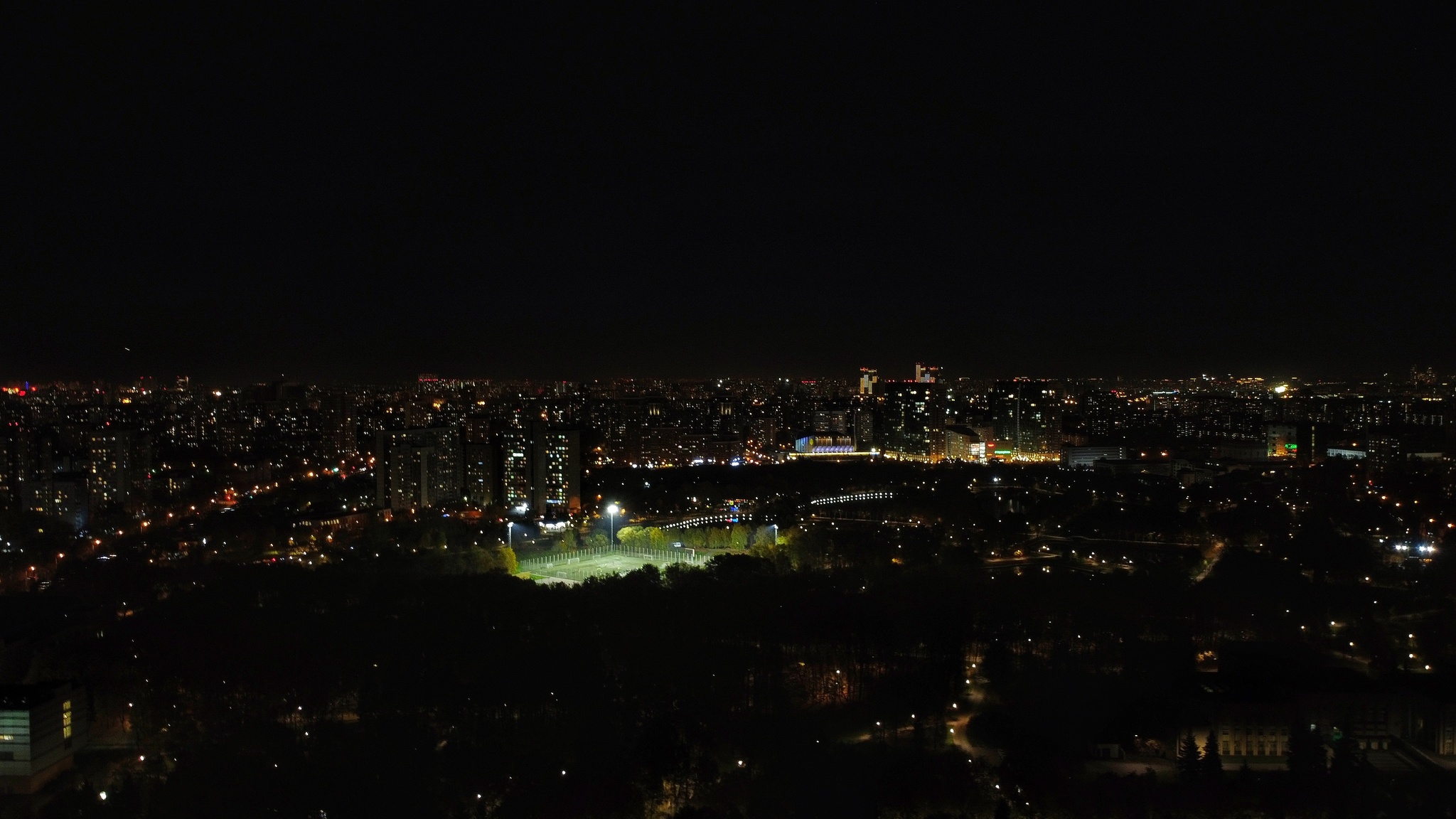 Night City Part 2 - My, Moscow, Town, Quadcopter, Longpost