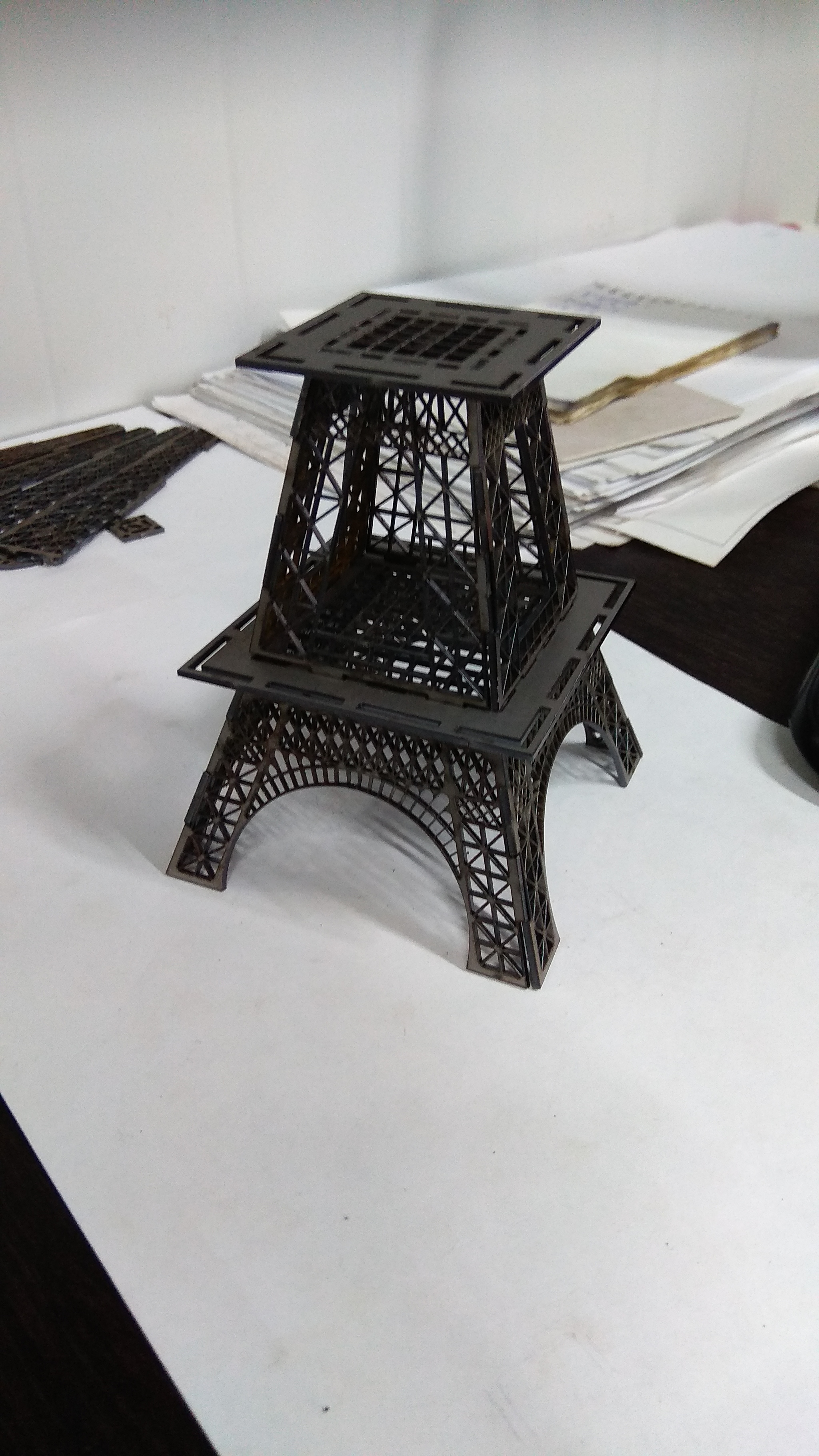 Paris at home - My, With your own hands, Constructor, Metal products, Longpost, Needlework with process, Needlework