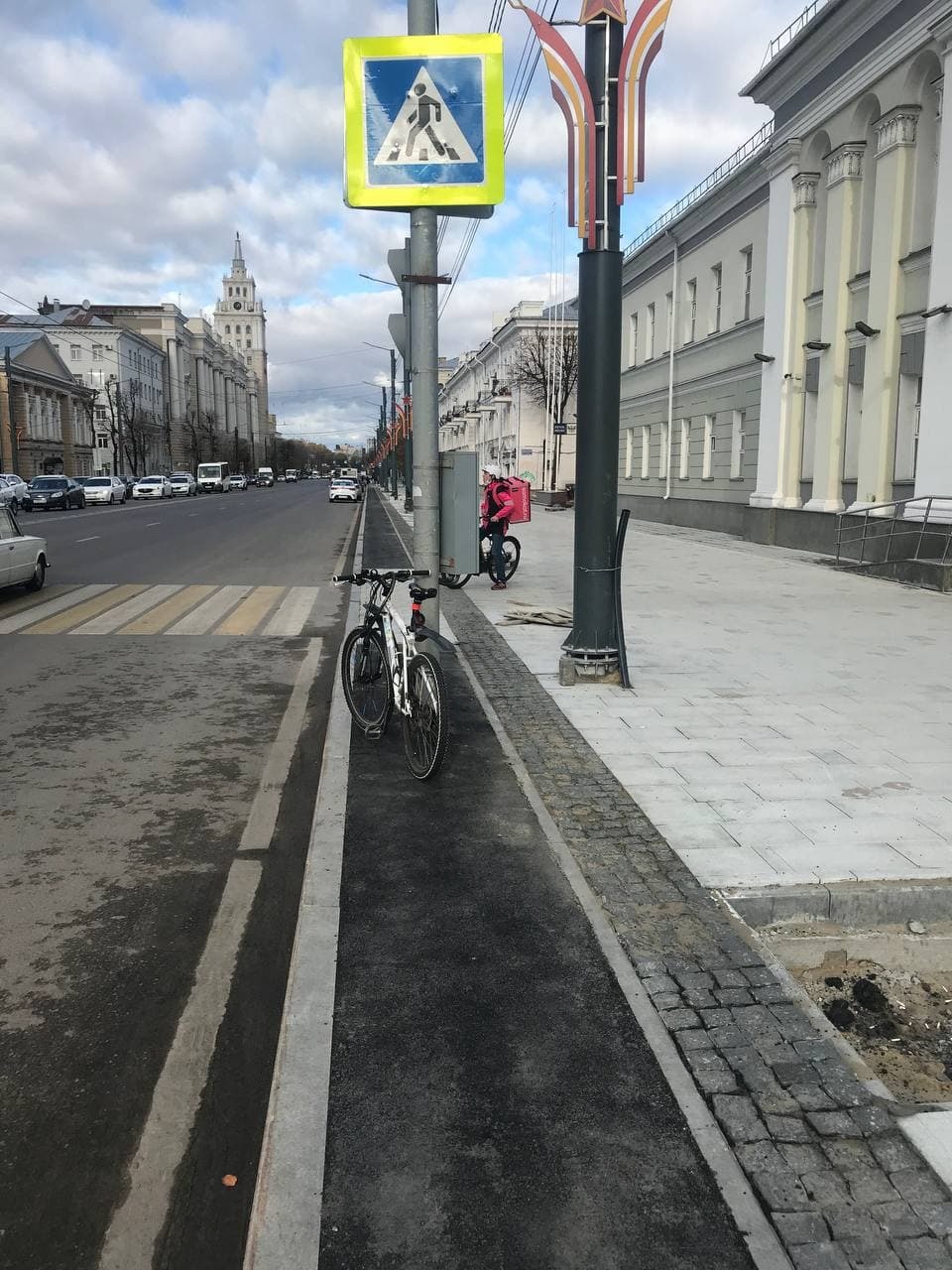 Where will the curve lead... - My, Bike path, Voronezh, Storytelling, A bike, Longpost