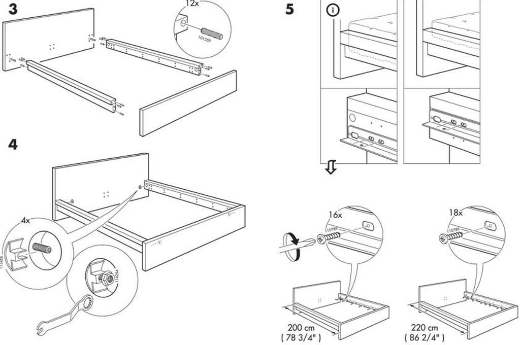 Инструкция для сборки мебели