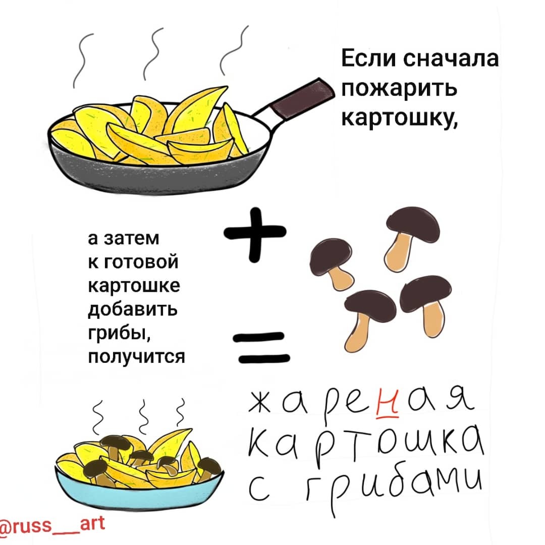 Literacy Post#6 Fried or Fried? - Grammar Nazi, Russian language, Spelling, Literacy, Longpost